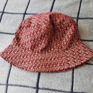 Christian dior bucket hat red Clearance